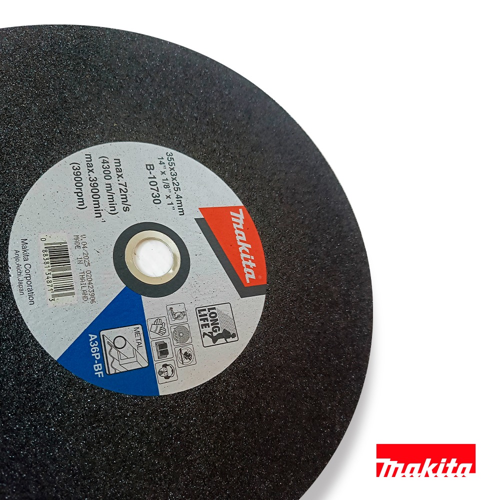 DISCO ABRASIVO CORTE METAL 14″x 3.0mm x 1″-B-10730-5 (5xcaja)